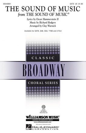 Oscar Hammerstein II_Richard Rodgers, The Sound Of Music SATB and Accompaniment Chorpartitur