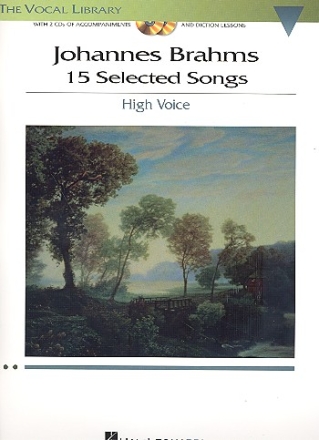 15 selected Songs (+2 CD's) for high voice and piano (dt)