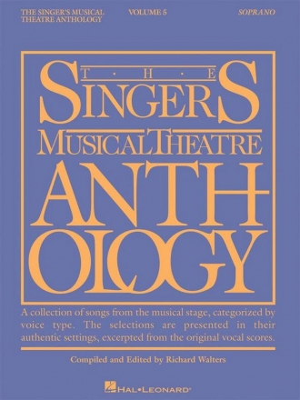 The Singer's Musical Theatre Anthology vol.5 for soprano and piano