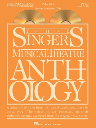 Singer's Musical Theatre Anthology Duets Volume 3 Vocal CD