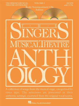 Singer's Musical Theatre Anthology: Duets Volume 3 Vocal Book & CD