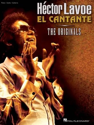 El Cantante for piano, vocal and guitar Songbook