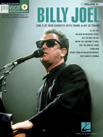 Pro Vocal Men's Edition Volume 34 Melodyline, Lyrics and Chords Buch + CD