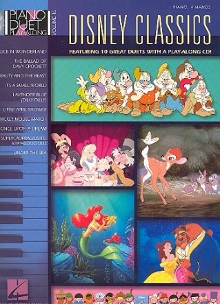 Disney Classics (+CD): piano duet playalong vol.16