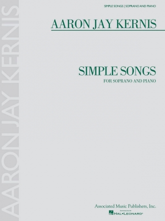 Simple Songs  for soprano and piano