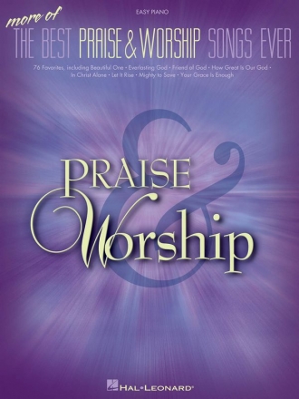 More of the Best Praise & Worship Songs Ever Easy Piano Buch
