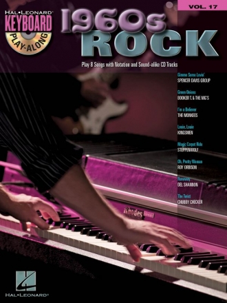 1960s Rock Klavier Buch + CD