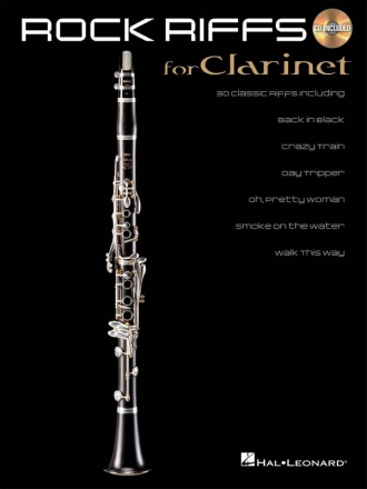 Rock Riffs (+CD) for clarinet