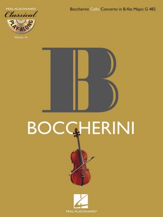 Luigi Boccherini, Boccherini: Cello Concerto in B-flat Major, G482 Cello Buch + CD