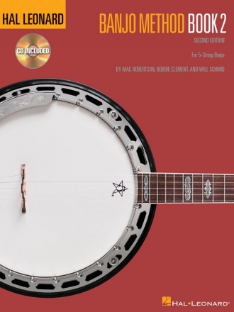 Hal Leonard Banjo Method - Book 2, 2nd Edition Banjo Buch + CD