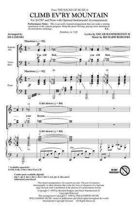 Richard Rodgers, Climb Ev'ry Mountain Chor CD