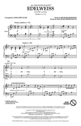Oscar Hammerstein II_Richard Rodgers, Edelweiss Chor CD