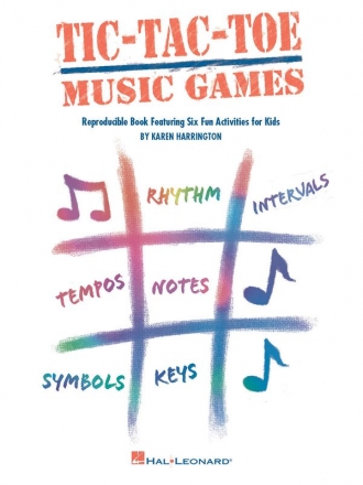 Tic-Tac-Toe Music Games Klavier Buch