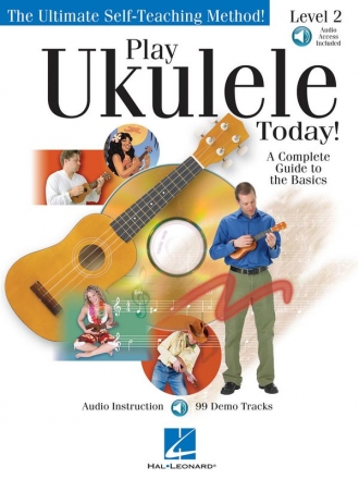Play Ukulele Today! Level Two Ukulele Buch + Online-Audio
