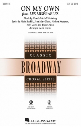 Alain Boublil_Claude-Michel Schnberg_Herbert Kretzmer_Jean-Marc Natel SAB Chorpartitur