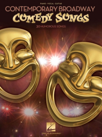 Contemporary Broadway Comedy Songs Piano, Vocal and Guitar Buch