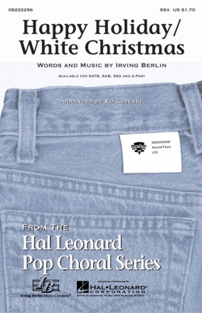 Irving Berlin, Happy Holiday/White Christmas SSA Chorpartitur
