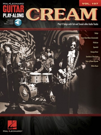 Cream (+Online-Audio) for guitare Songbook