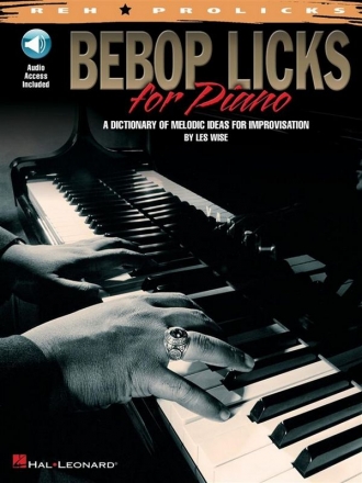 Bebop Licks (+Online-Audio) for piano