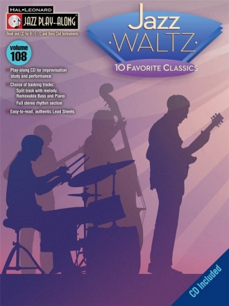 Jazz Waltz (+CD) for B-, Eb-, C- and Bass clef instruments