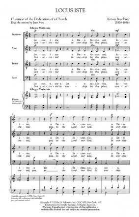 Anton Bruckner, Locus Iste Chor CD