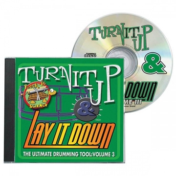 Turn It Up & Lay It Down, Vol. 3 - Rock-It Science Schlagzeug CD-ROM