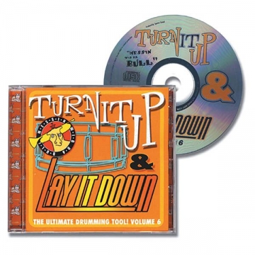Turn It Up & Lay It Down, Vol. 6 - Schlagzeug CD-ROM