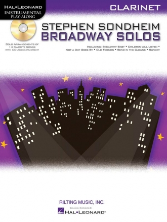 Stephen Sondheim, Stephen Sondheim Broadway Solos - Clarinet Clarinet Buch + CD