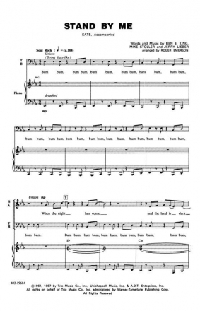 Ben E. King_Jerry Leiber_Mike Stoller, Stand by Me Chor CD