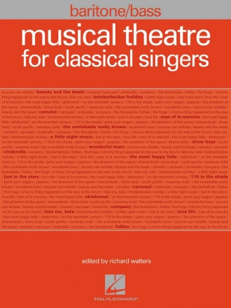 Musical Theatre for Classical Singers Vocal Buch