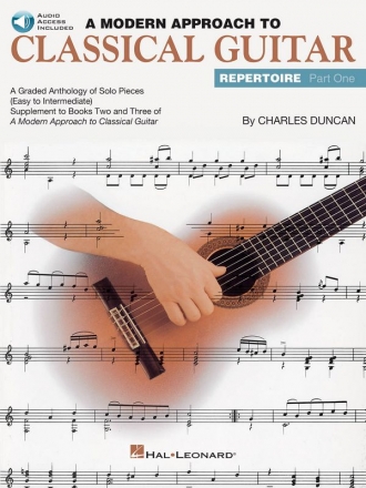 A Modern Approach to Classical Guitar Repertoire 1 Gitarre Buch + Online-Audio
