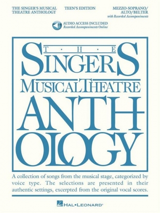 The Singer's Musical Theatre Anthology (+Online Audio) for mezzo-soprano/alto/belter and Piano