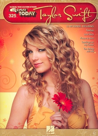 Taylor Swift: for keyboard (organ/piano) E-Z play today vol.325