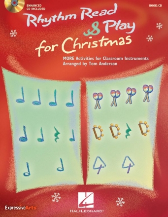 Rhythm Read & Play for Christmas Chor Buch + CD