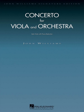 John Williams, Concerto for Viola and Orchestra Viola und Klavier Buch