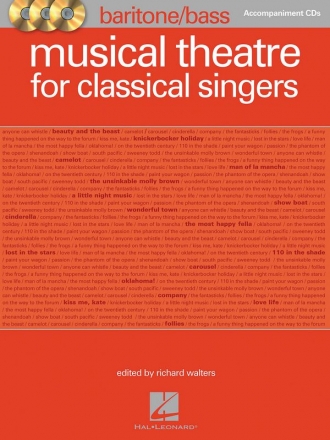Musical Theatre for Classical Singers Baritone and Bass CD