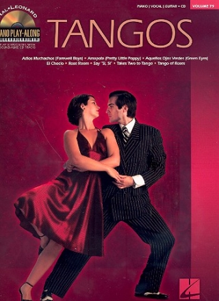 Tangos (+CD) piano/vocal/guitar piano play-along vol.79