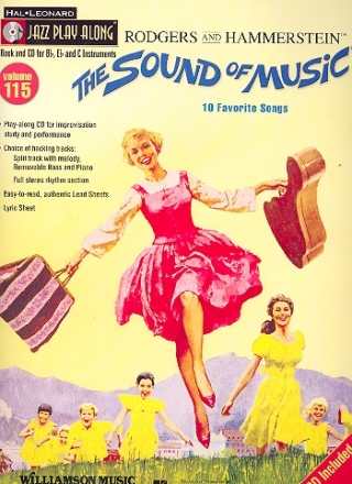 The Sound of Music (+CD): for Bb, Es, C instruments jazz playalong vol.115