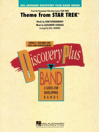 Alexander Courage_Gene Roddenberry, Theme from Star Trek Concert Band/Harmonie Partitur + Stimmen