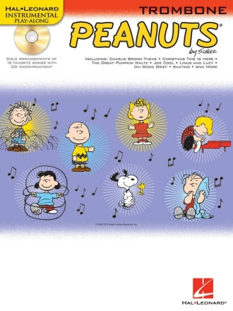 Vince Guaraldi, Peanuts - Trombone Posaune Buch + CD