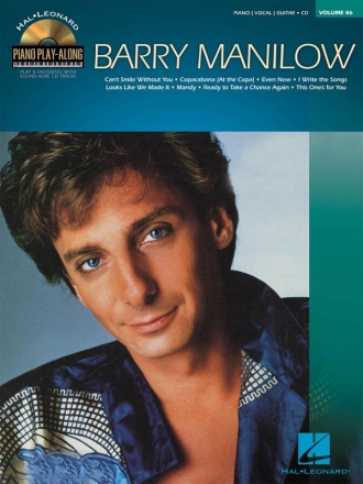 Barry Manilow Klavier Buch + CD