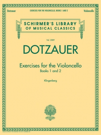 Exercises for the Violoncello - Books 1 and 2 for violoncello