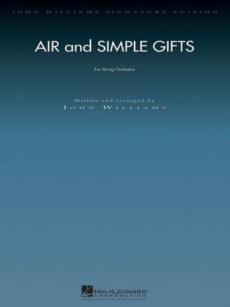 John Williams, Air and Simple Gifts Streichorchester Partitur