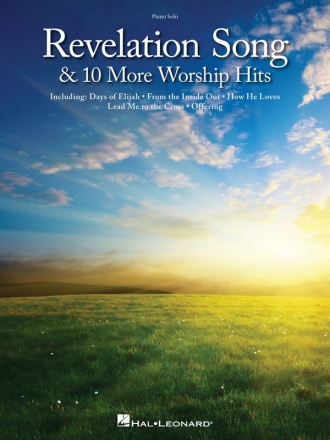 Revelation Song & 10 More Worship Hits for piano solo
