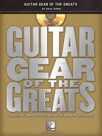 Guitar Gear of The Greats Gitarre Buch + CD