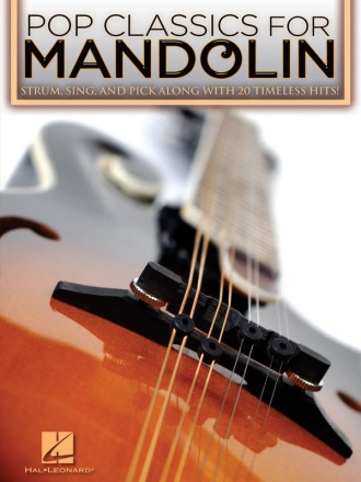 Pop Classics For Mandolin for mandolin Songbook