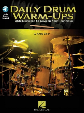 Daily Drum Warm-Ups Schlagzeug Buch + Online-Audio
