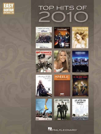 Top Hits of 2010 Gitarre Buch