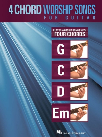 4-Chord Worship Songs for Guitar Gitarre Buch