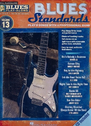 Blues Standards (+CD): for Bb, Eb, C and bass clef instruments blues playalong vol.13